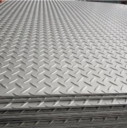 Anti-Skid Chequered Steel Plate for Industrial Flooring